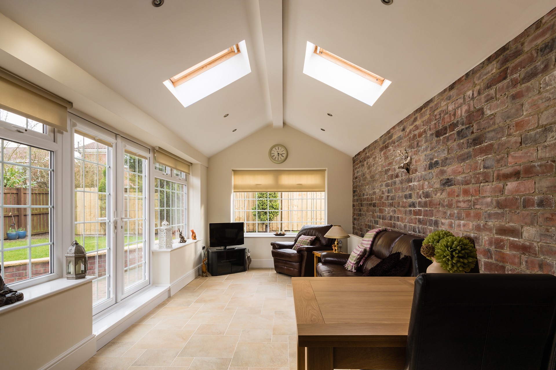 modern house extension bletchley