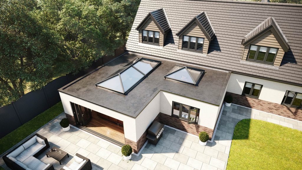 A house extension in Milton Keynes.